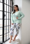 PIŻAMA TARO 3016 ARIANA AW24 XXL-3XL XXL zielony Taro