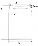 Spódnica damska ołówkowa EKO SKÓRA MORAJ - S