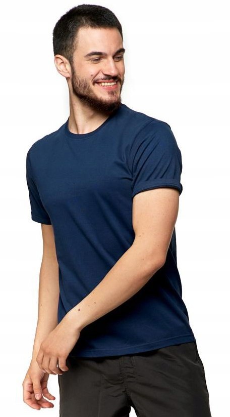 Koszulka Męska Bawełniana T-Shirt MORAJ Basic - M Koszulka Męska Bawełniana T-Shirt MORAJ Basic - M