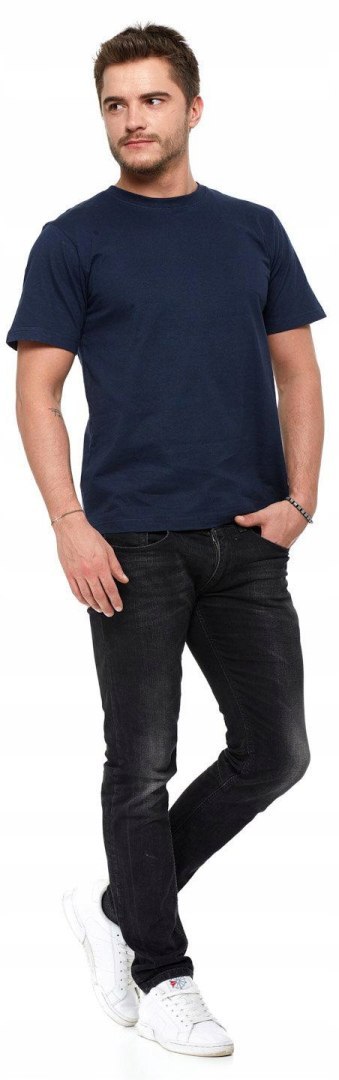 Koszulka Męska Bawełniana T-Shirt MORAJ Basic - M Koszulka Męska Bawełniana T-Shirt MORAJ Basic - M