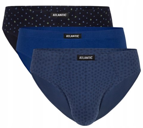 Slipy męskie 3-PAK majtki ATLANTIC 3MP-100 - XXL Slipy męskie 3-PAK majtki ATLANTIC 3MP-100 - XXL