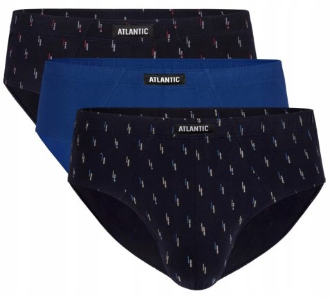 Slipy męskie 3-PAK majtki ATLANTIC 3MP-101 - XL Slipy męskie 3-PAK majtki ATLANTIC 3MP-101 - XL