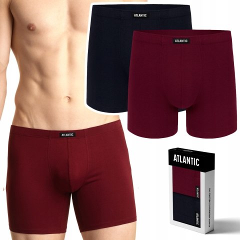 Bokserki męskie 2-PAK szorty ATLANTIC 2MH-173 - XL Bokserki męskie 2-PAK szorty ATLANTIC 2MH-173 - XL