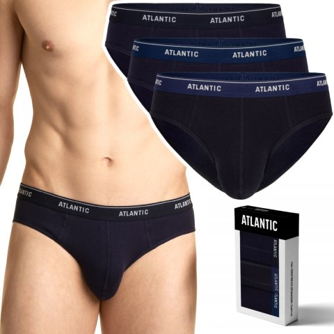 Slipy męskie 3-PAK majtki ATLANTIC 3MP-157 - XXL Slipy męskie 3-PAK majtki ATLANTIC 3MP-157 - XXL