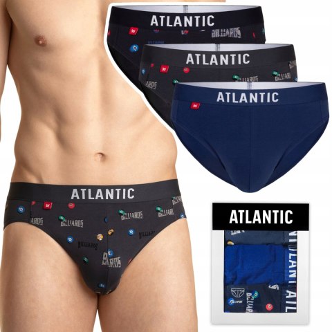 Slipy męskie 3 PARY sport ATLANTIC 3MP-094 - L Slipy męskie 3 PARY sport ATLANTIC 3MP-094 - L