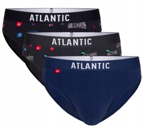 Slipy męskie 3 PARY sport ATLANTIC 3MP-094 - L Slipy męskie 3 PARY sport ATLANTIC 3MP-094 - L