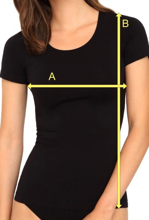 Bezszwowe body z krótkim rękawem GATTA T-SHIRT XL Bezszwowe body z krótkim rękawem GATTA T-SHIRT XL