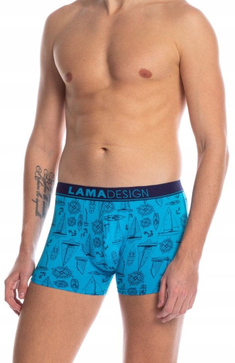Bokserki Męskie Szorty 2 PARY Bawełniane LAMA - XL Bokserki Męskie Szorty 2 PARY Bawełniane LAMA - XL