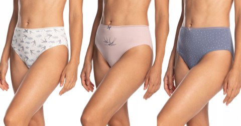 Majtki damskie FIGI bikini 3-PAK LAMA 128BI-05 - S Majtki damskie FIGI bikini 3-PAK LAMA 128BI-05 - S