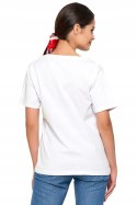 Koszulka damska bawełna CZESANA MORAJ t-shirt - XL