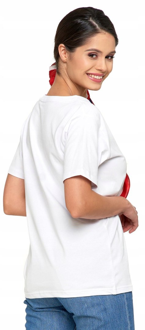 Koszulka damska bawełna CZESANA MORAJ t-shirt - M Koszulka damska bawełna CZESANA MORAJ t-shirt - M