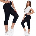 Legginsy bawełniane 3/4 kolarki MORAJ sport - L/XL