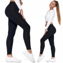 Legginsy bawełniane z Wysokim Stanem MORAJ - L/XL