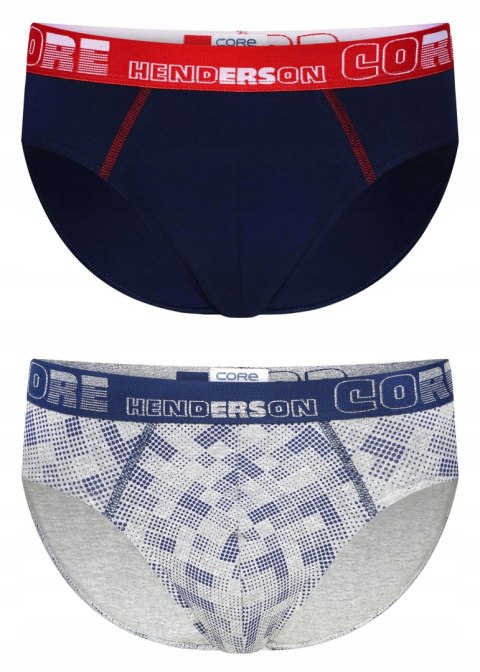 Slipy męskie bawełniane 2 PAK HENDERSON 39865 - XL Slipy męskie bawełniane 2 PAK HENDERSON 39865 - XL