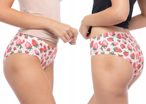 Figi damskie bezszwowe JULIMEX STRAWBERRY - XL Figi damskie bezszwowe JULIMEX STRAWBERRY - XL