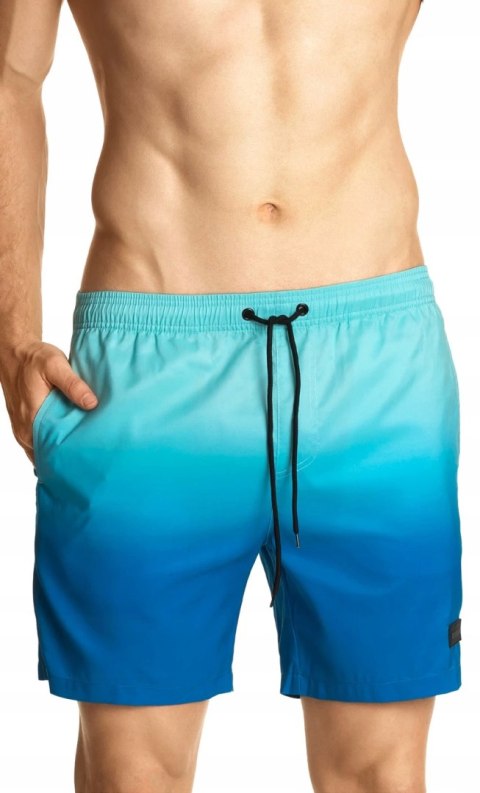 Kąpielówki WODNY PRINT szorty plażowe ATLANTIC XL Kąpielówki WODNY PRINT szorty plażowe ATLANTIC XL