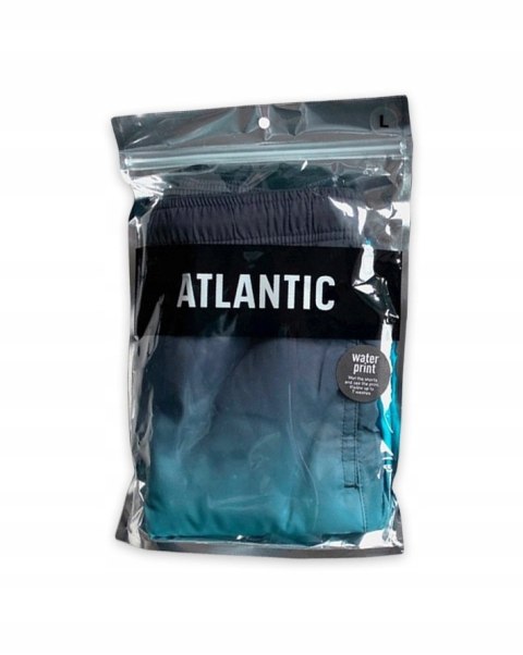 Kąpielówki WODNY PRINT szorty plażowe ATLANTIC - L Kąpielówki WODNY PRINT szorty plażowe ATLANTIC - L