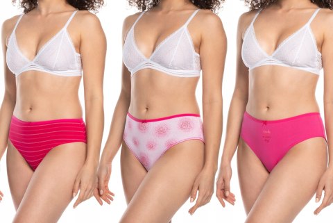 Majtki damskie FIGI 3 PARY LAMA 122BI-45 - XXL Majtki damskie FIGI 3 PARY LAMA 122BI-45 - XXL