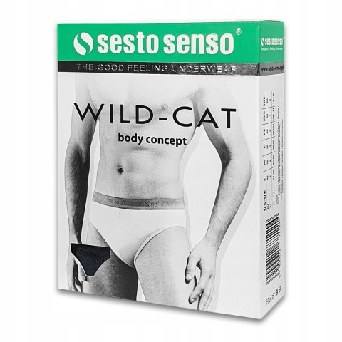 Slipy męskie SESTO SENSO WILD CAT - XL Slipy męskie SESTO SENSO WILD CAT - XL