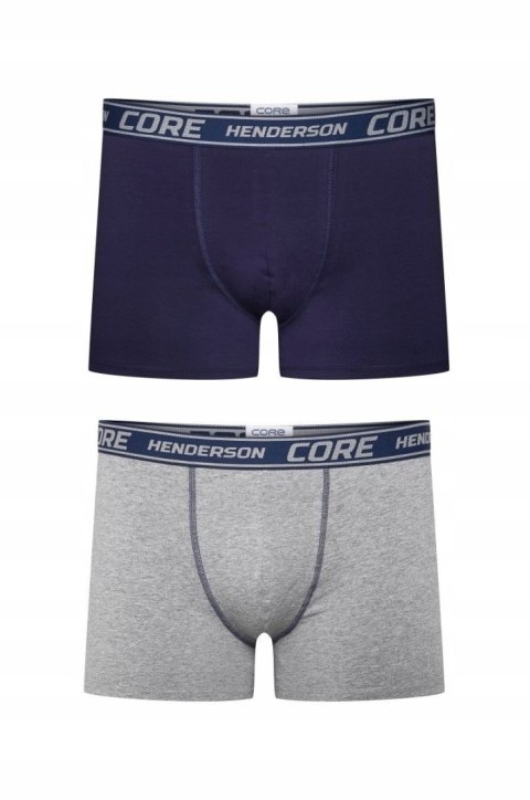 Bokserki męskie 2 PAK SZORTY HENDERSON 38845 - XL Bokserki męskie 2 PAK SZORTY HENDERSON 38845 - XL
