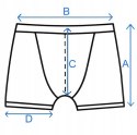 Bokserki męskie dopasowane MORAJ 3-PAK bawełna XXL