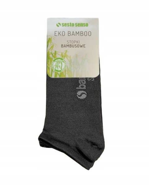 Skarpety BAMBUSOWE STOPKI sesto senso grafit 36-37 Skarpety BAMBUSOWE STOPKI sesto senso grafit 36-37