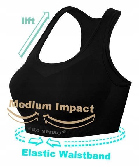 BIUSTONOSZ TOP sportowy stanik FITNES x3 XXS/S BIUSTONOSZ TOP sportowy stanik FITNES x3 XXS/S