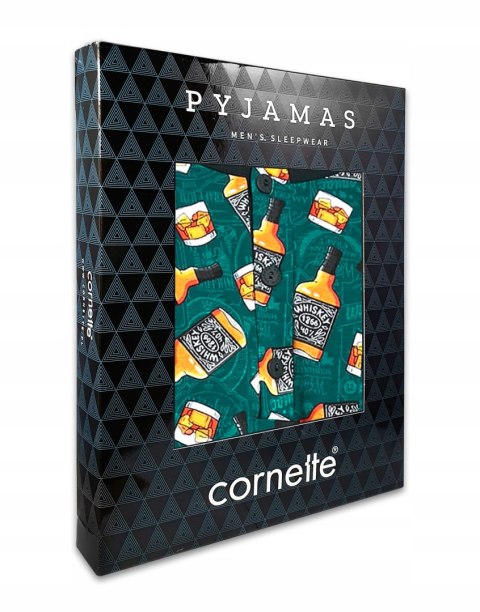 KOSZULA NOCNA MĘSKA Cornette + SZLAFMYCA - L KOSZULA NOCNA MĘSKA Cornette + SZLAFMYCA - L