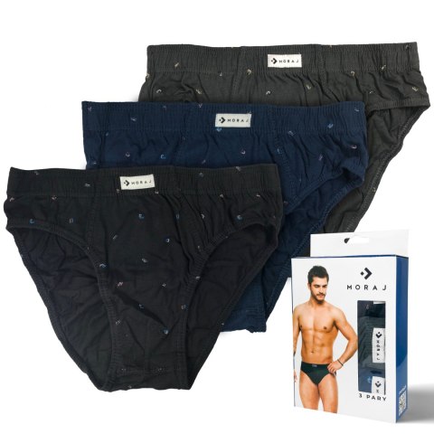Slipy męskie 100% bawełna MORAJ 3-PAK - XXL Slipy męskie 100% bawełna MORAJ 3-PAK - XXL