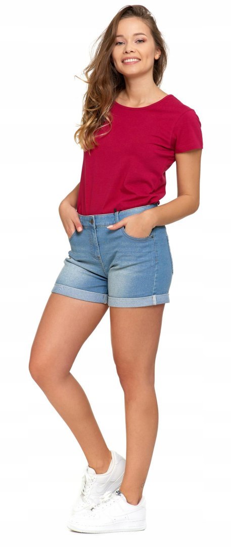 Szorty damskie jeansowe krótkie spodenki MORAJ - S Szorty damskie jeansowe krótkie spodenki MORAJ - S