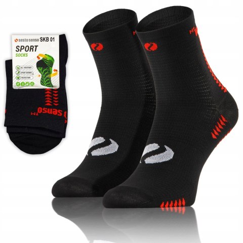 Skarpety sportowe oddychające SESTO SENSO - 43-46 Skarpety sportowe oddychające SESTO SENSO - 43-46
