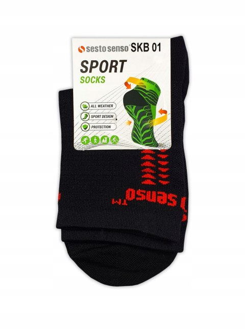 Skarpety sportowe oddychające SESTO SENSO - 43-46 Skarpety sportowe oddychające SESTO SENSO - 43-46