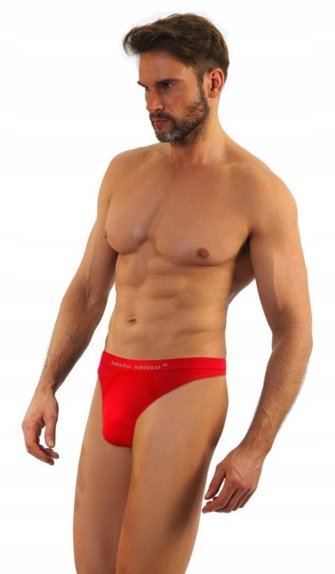 Stringi męskie BEZSZWOWE sportowe SESTO SENSO L/XL Stringi męskie BEZSZWOWE sportowe SESTO SENSO L/XL