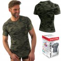 Koszulka męska TERMOAKTYWNA T-SHIRT militarny trekkingowy SESTO SENSO - XL