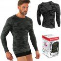 Koszulka męska TERMOAKTYWNA T-SHIRT militarny trekkingowy SESTO SENSO - XXL