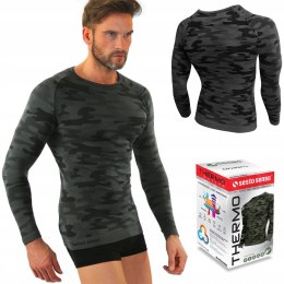 Koszulka męska TERMOAKTYWNA T-SHIRT militarny trekkingowy SESTO SENSO - XL