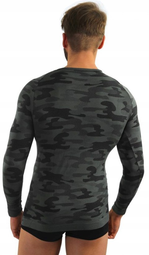 Koszulka męska TERMOAKTYWNA T-SHIRT militarny trekkingowy SESTO SENSO - XL Koszulka męska TERMOAKTYWNA T-SHIRT militarny trekkingowy SESTO SENSO - XL