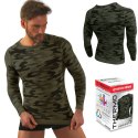 Koszulka męska TERMOAKTYWNA T-SHIRT militarny trekkingowy SESTO SENSO - XXL