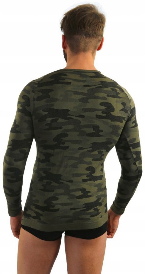 Koszulka męska TERMOAKTYWNA T-SHIRT militarny trekkingowy SESTO SENSO - XXL Koszulka męska TERMOAKTYWNA T-SHIRT militarny trekkingowy SESTO SENSO - XXL