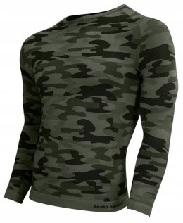 Koszulka męska TERMOAKTYWNA T-SHIRT militarny trekkingowy SESTO SENSO - L
