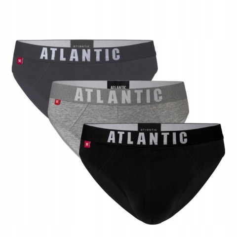 Slipy męskie 3 PARY sport ATLANTIC 3MP-094 - M Slipy męskie 3 PARY sport ATLANTIC 3MP-094 - M
