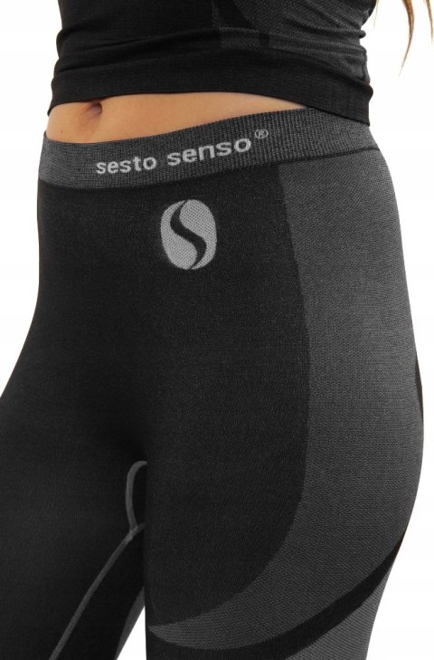 Spodnie TERMOAKTYWNE damskie ciepłe legginsy termiczne SESTO SENSO - M Spodnie TERMOAKTYWNE damskie ciepłe legginsy termiczne SESTO SENSO - M