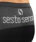Spodnie TERMOAKTYWNE damskie ciepłe legginsy termiczne SESTO SENSO - M