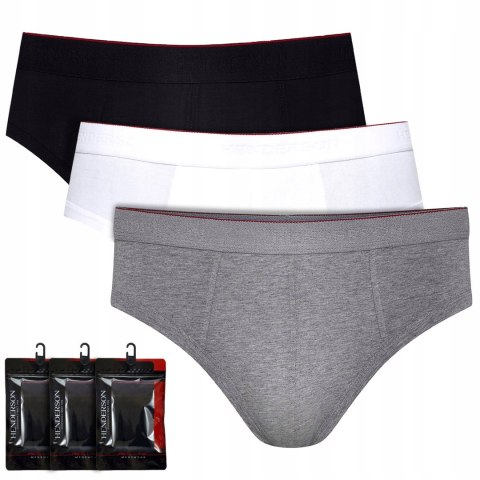 Slipy Męskie bawełna HENDERSON RED LINE 3-PAK XXL Slipy Męskie bawełna HENDERSON RED LINE 3-PAK XXL