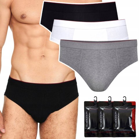 Slipy Męskie bawełna HENDERSON RED LINE 3-PAK - XL