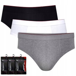 Slipy Męskie bawełna HENDERSON RED LINE 4-PAK XL