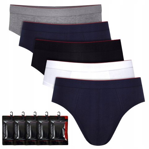 Slipy Męskie bawełna HENDERSON RED LINE 5-PAK XXL Slipy Męskie bawełna HENDERSON RED LINE 5-PAK XXL