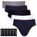 Slipy Męskie bawełna HENDERSON RED LINE 5-PAK - XL
