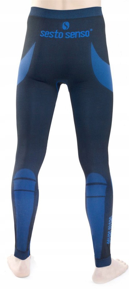 Spodnie TERMOAKTYWNE męskie ciepłe kalesony termiczne SESTO SENSO - L