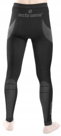 Spodnie TERMOAKTYWNE męskie ciepłe kalesony termiczne SESTO SENSO - L